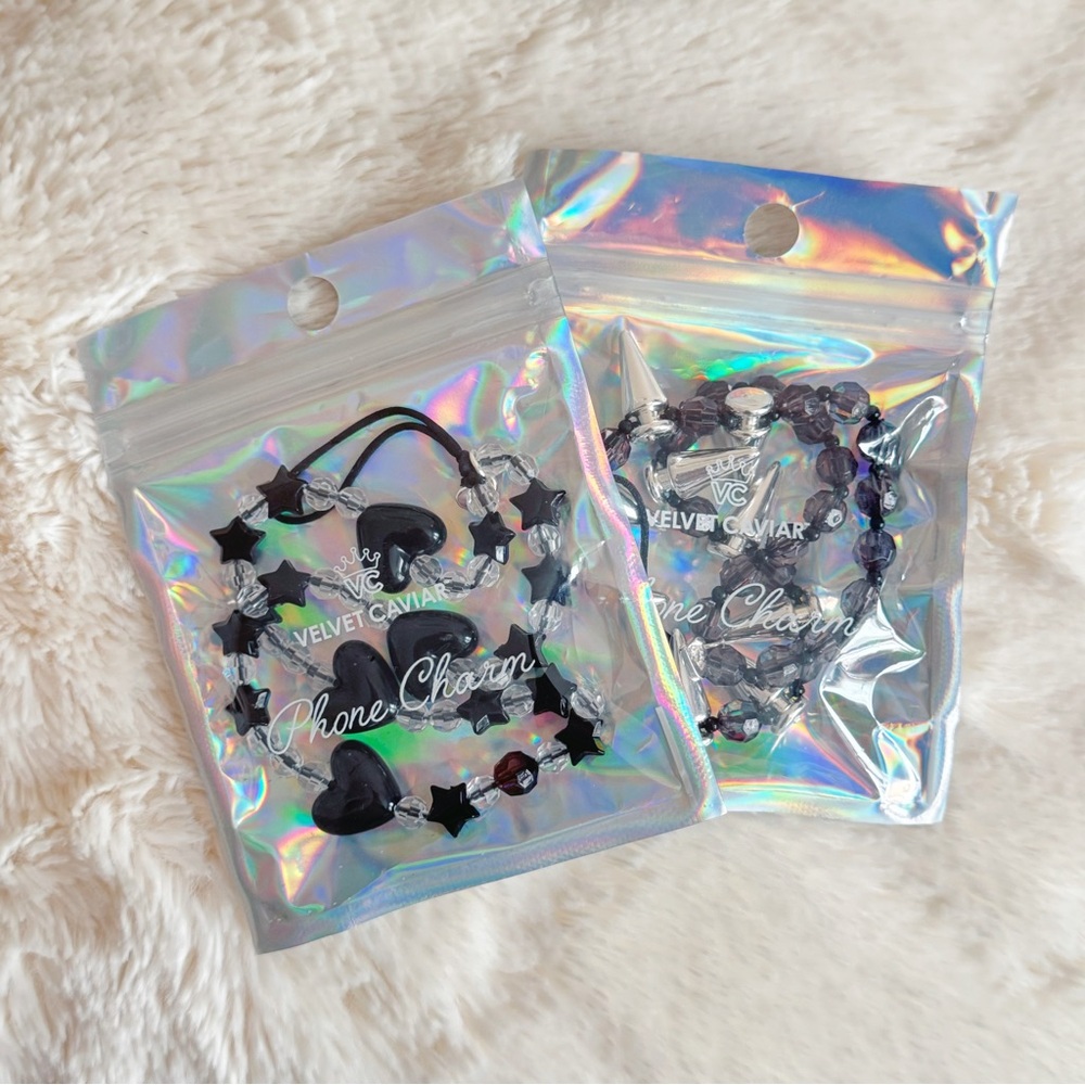 Velvet Caviar | Phone Strap Charm Bundle